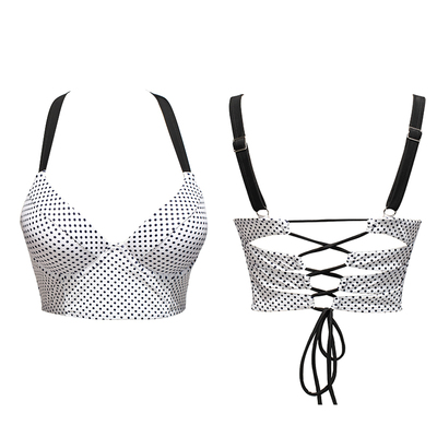 度假小胸聚拢显瘦三角分体泳衣女