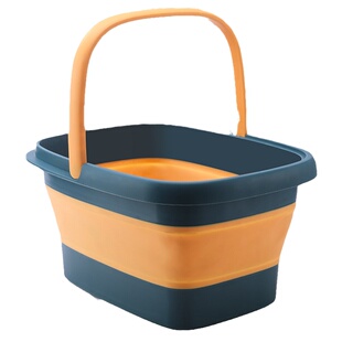 居家家折叠泡脚桶家用过小腿按摩熏蒸宿舍加高加深过膝足浴洗脚盆