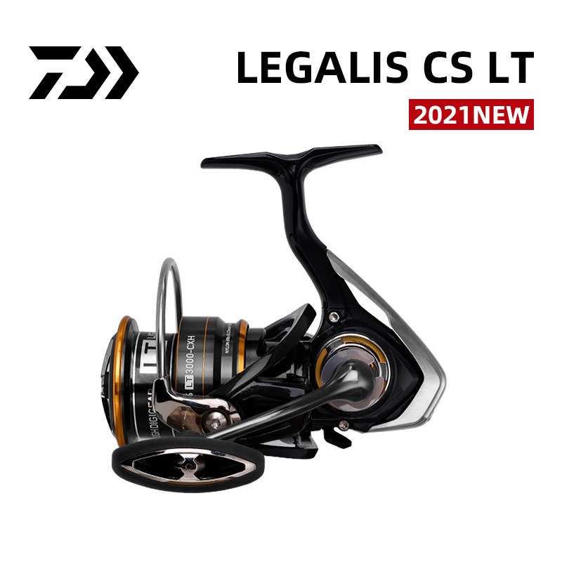 21款达瓦LEGALIS LT鱼线轮新手入门级斜口纺车轮金属线杯路亚渔轮