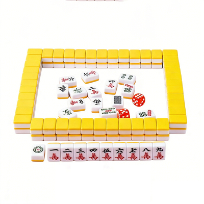 迷你麻将小号手搓便携式小麻将精品户外露营旅行宿舍高颜值麻雀牌