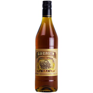 1瓶装正品张裕三星金奖白兰地葡萄蒸馏酒38.5度700ml自斟聚餐酒