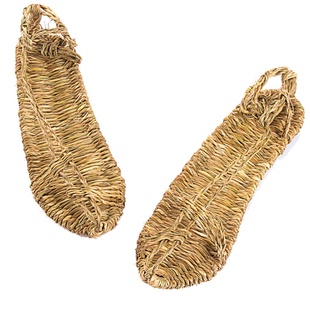 纯手工草鞋男士编织凉鞋夏季防水红军复古潮流女款老式特色龙须草