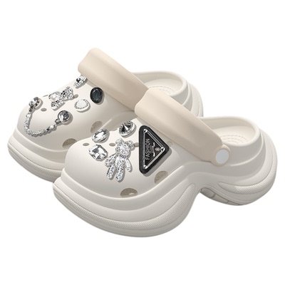 【婚纱神器】海边沙滩厚底洞洞鞋