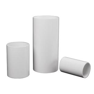 pvc管直接管件配件接头直通给水管202550管加长公分内插4分内径