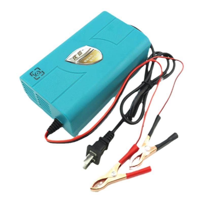 优信汽车电瓶充电器摩托车智能电瓶充电器12V蓄电池修复充电器6A