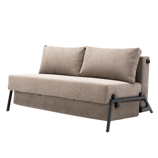 依诺维绅书房双人布艺沙发床库特 小户型客厅阳台可折叠两用沙发