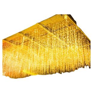 户外太阳能冰条灯网红瀑布灯小彩灯串灯满天星新年装饰灯氛围灯带