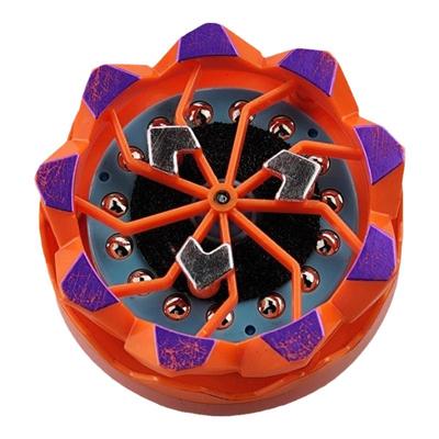 烟花陀螺旋转火花陀螺男孩女孩战斗盘旋火石发光炫彩魔幻爆旋玩具