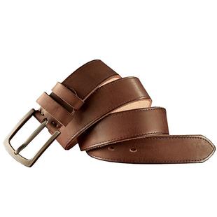 纯牛皮复古皮带男士不锈钢针扣腰带青年工装裤做旧真皮裤带百搭潮