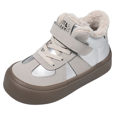 星期六童鞋儿童冬季加绒棉鞋新款