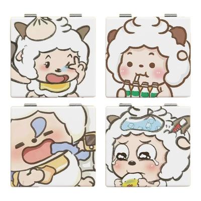 懒羊羊折叠化妆小镜随身便携