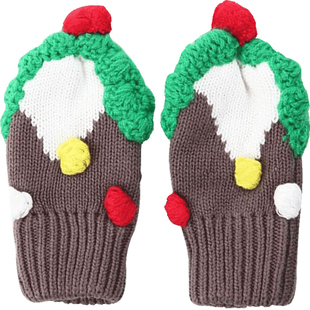 伊米伦宝宝手套秋冬保暖男女童冬季手套卡通婴儿手套