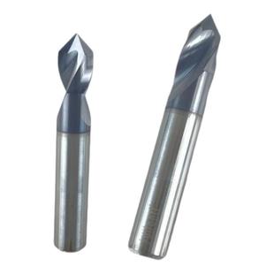 90度钨钢打点钻倒角刀涂层倒角光洁定位精准