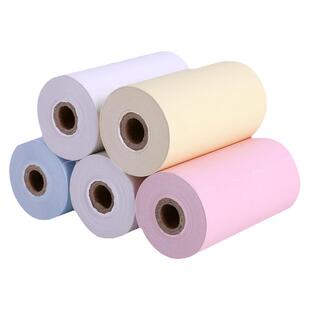 得力相印宝热敏打印纸57*30mm照片打印机用纸多色个性小票打印纸错题粘帖打印纸 手账粘帖纸蓝牙打印机打印纸