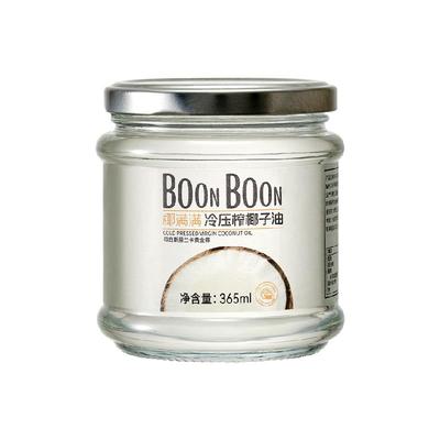 BOONBOON椰满满椰子油365ml×1瓶