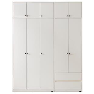 政府补贴全友家居现代简约组合衣柜家用卧室新款三门四门衣橱柜子