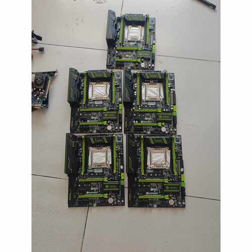 询价5张24年华南X79豪华大板，品，成色还可以，有点使用痕