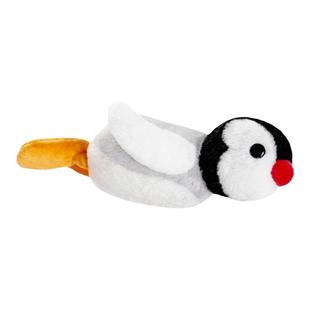 山莫pingu滑行公仔一对可爱企鹅小玩偶女生桌面装饰摆件毛绒娃娃