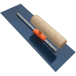 蓝钢抹泥刀推刀瓦工工具油工批灰找平刮腻子收光刮刀泥工抹子批刀