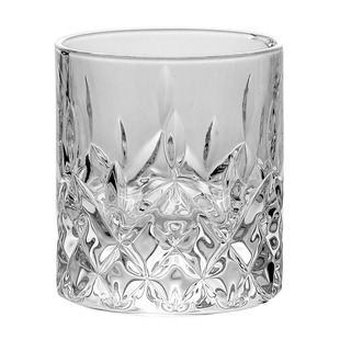 CKW 威士忌酒杯轻奢高档江户切子水晶洋酒烈酒杯家用啤酒玻璃杯子