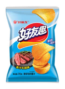 好丽友好友趣鲜切薯片香浓清甜