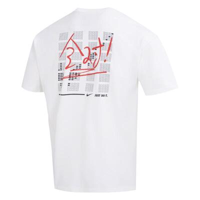 耐克半截袖高考满分全对纯棉T恤