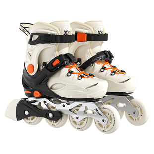 特步轮滑鞋成人男童女童初学者报班体育课轮滑社团推荐专业滑轮鞋