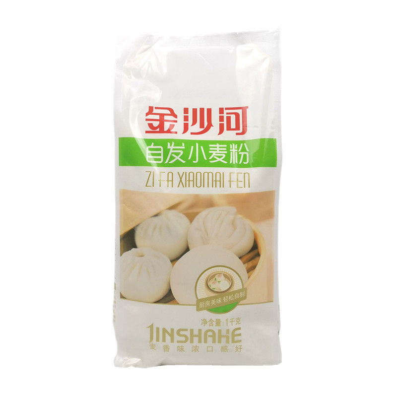 金沙河自发粉小麦面粉含酵母面食