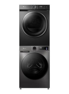小天鹅洗烘套装水魔方洗衣机洗烘一体12KG大容量10家用热泵烘干机