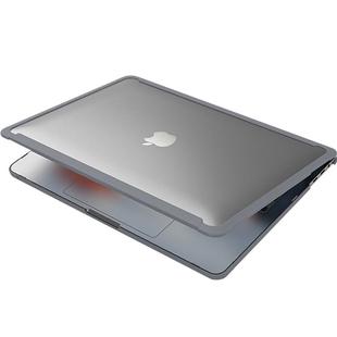 mousmore适用2025款M5/M4苹果macbook pro 14寸笔记本air13.6电脑15软边保护壳轻薄支架防摔双料13磨砂透明套