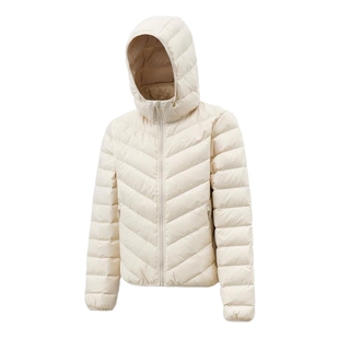 Nike耐克女子羽绒服秋冬新款轻盈保暖连帽运动夹克外套HV5106-072