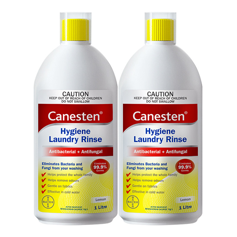 拜耳Canesten凯妮汀衣物消毒除菌液除真菌洗衣专用内衣消毒2瓶装