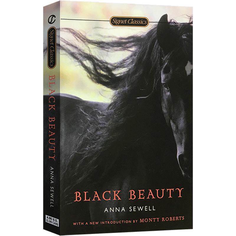 预售正版世界经典文学名著黑骏马黑美人Black Beauty英文原版小说原著Anna Sewell搭别有洞天holes wonder学校老师推荐黑布林阅读