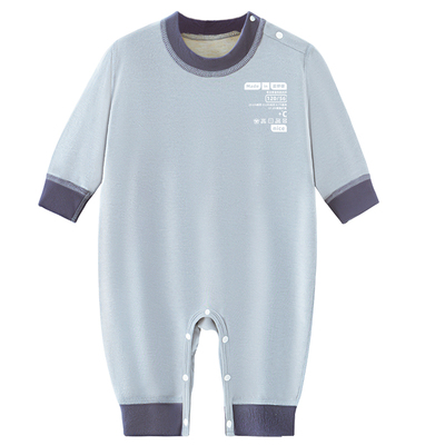 德绒加绒加厚连体衣打底秋冬季