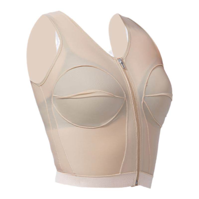 欧力美塑身衣前胸后背副乳手臂吸脂烧伤术后疤痕加压背心女弹力衣
