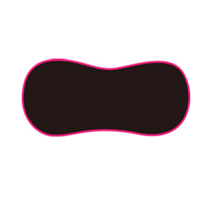 磁性空白黑板贴教师公开课板书设计彩色边框异形椭圆款写标题词语软磁贴片教师创意优质课粉笔书写磁性教具