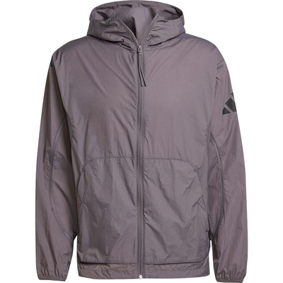 Adidas/阿迪达斯正品春秋季新款男士梭织透气休闲连帽外套JF3292