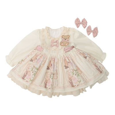 洛丽塔女童公主裙儿童生日连衣裙