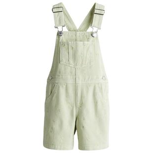 HM春季童装儿童女童牛仔背带短裤1213791