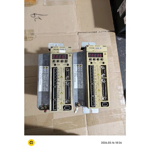 询价安川0.8kw驱动器SGDM-08AD-R  两台  成色如