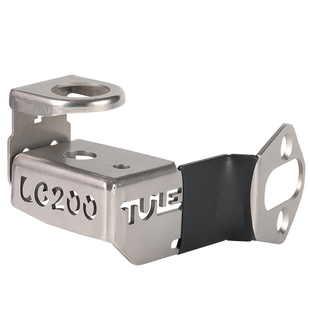 丰田兰德酷路泽陆巡LC200专用尾门防盗天线支架LC100不锈钢夹边