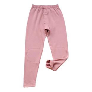 儿童薄绒保暖裤男童加绒热力秋冬款青少年女中大童发热纤维打底裤