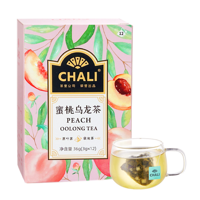茶里水蜜桃乌龙果茶包冷泡便携