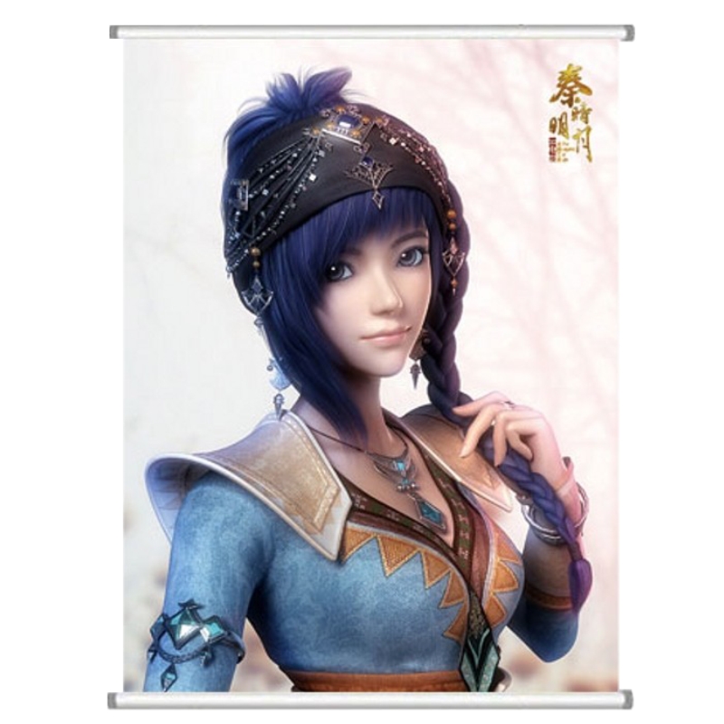 秦時(shí)明月大掛畫雪女高漸離衛(wèi)莊蓋聶白鳳墨鴉紅蓮赤練端木蓉少司命
