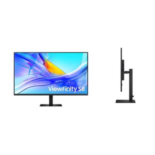 三星显示器37英寸4K超清护眼Type-C 90W升降水平旋转屏S37D802UAC