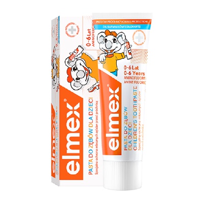 elmex专效防蛀0-6岁儿童牙膏