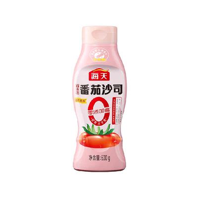 海天0添加番茄酱600g儿童沙司