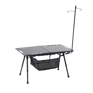 户外折叠桌子战术桌igt对折铝合金野外便携式露营超轻量化可升降