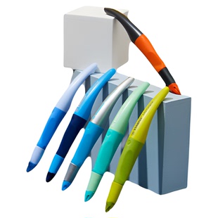 Stabilo思笔乐 进口水笔青少年高颜值中性笔黑笔圆珠笔考试碳素蓝色签字笔学生专用文具用品0.3mm