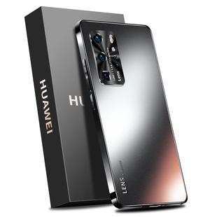 适用华为p40pro手机壳pura70新款p60磨砂玻璃保护壳p40pro+男高级女十p50全包防摔网红超薄por高档不顶膜散热